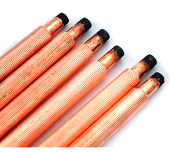 ĐIỆN CỰC THỔI THAN BESTARC Ø 8.0MM X 305MM - KHÔNG CÓ ĐẦU NỐI