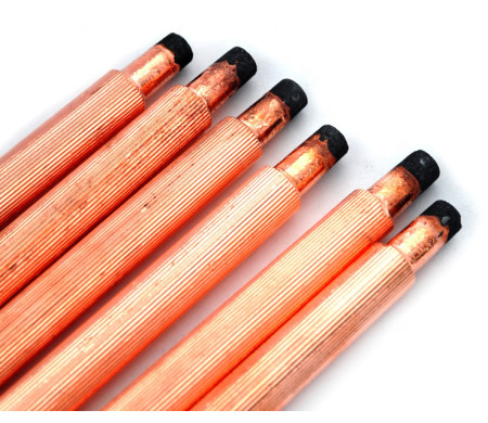 ĐIỆN CỰC THỔI THAN BESTARC Ø 8.0MM X 305MM - KHÔNG CÓ ĐẦU NỐI