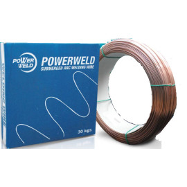 DÂY HÀN HỒ QUANG CHÌM POWER WELD EL12 Ø 2.4MM